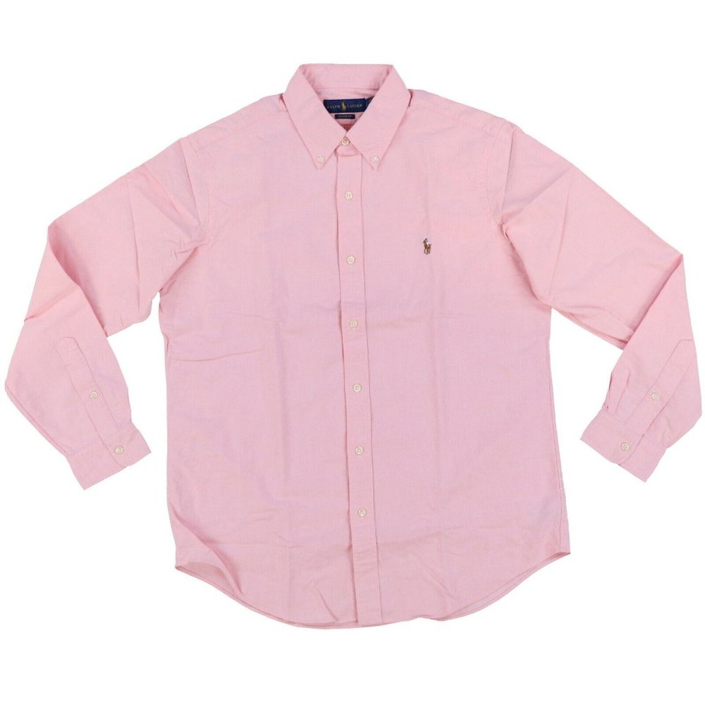 Men's Pink Button Down Ralph Lauren